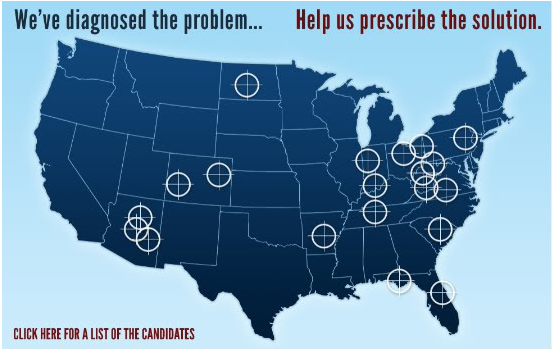Palin Crosshairs Map. See any crosshairs on that?