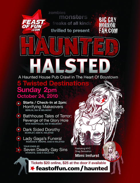 Haunted Halsted Pub Crawl in Boystown