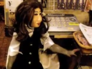 VIDEO: Creepy Japanese Monkey Waitress Wears Human Mask